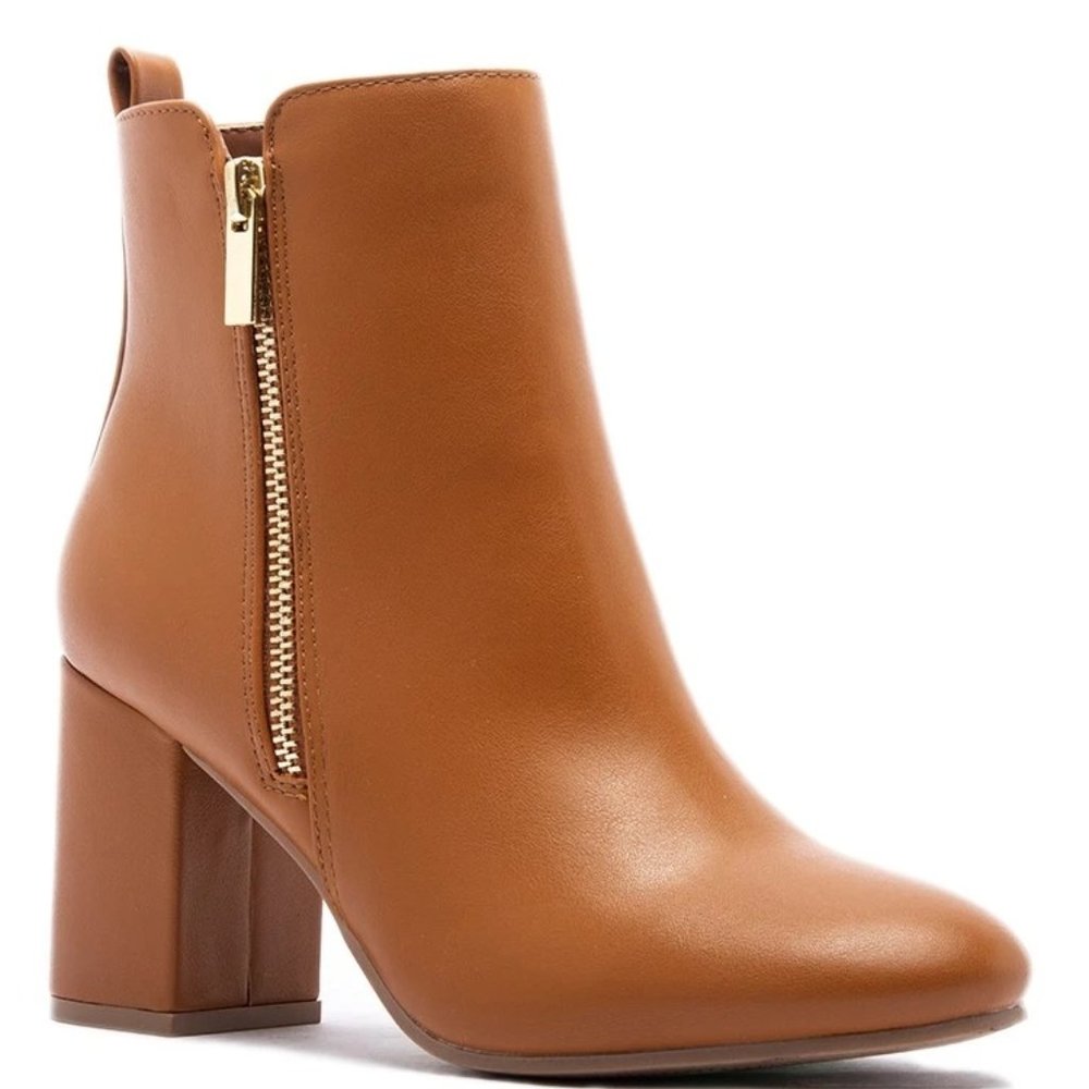 Round Toe Booties - Picture 2 of 6